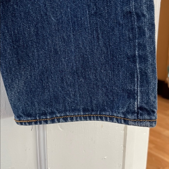 LEVIS 501 Jeans Mens 32x32 Blue Button Fly Straight Leg Denim - Picture 13 of 16